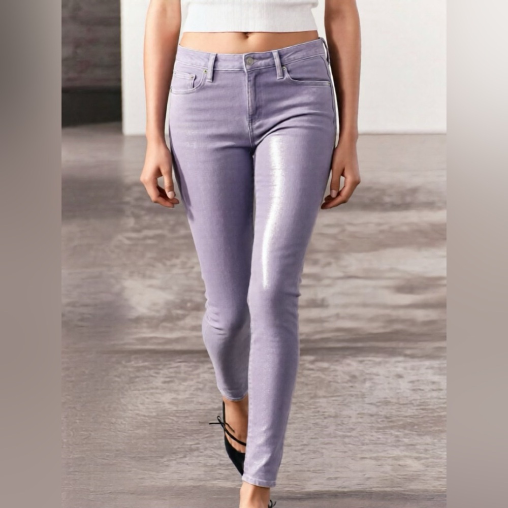 Philanthropy Italian Job Stretch coated denim